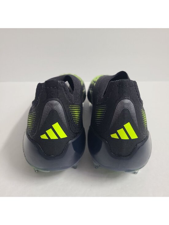 NEW Adidas Predator Elite Laceless FG Soccer Cleats JI1078 Size 10.5 Black main image 5